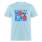 Running The Country Is Like Riding a Bike Classic T-Shirt - powder blue