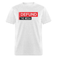 Defund The Media Classic T-Shirt - light heather gray