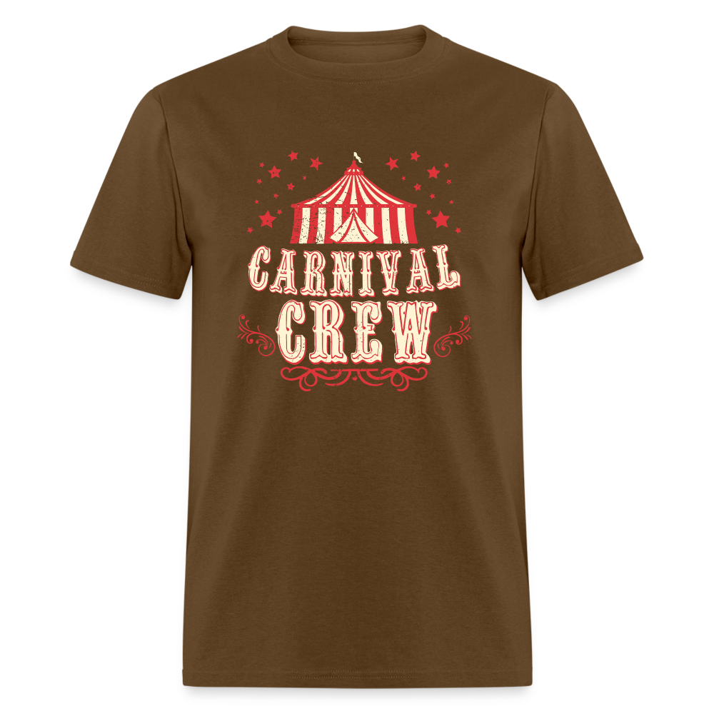 Carnival Crew Circus Tent  Classic T-Shirt - brown