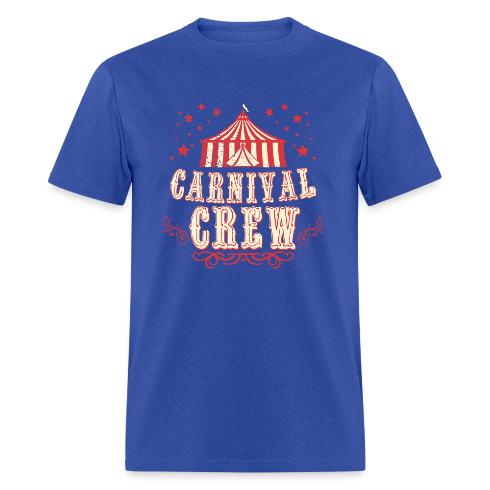 Carnival Crew Circus Tent  Classic T-Shirt - royal blue