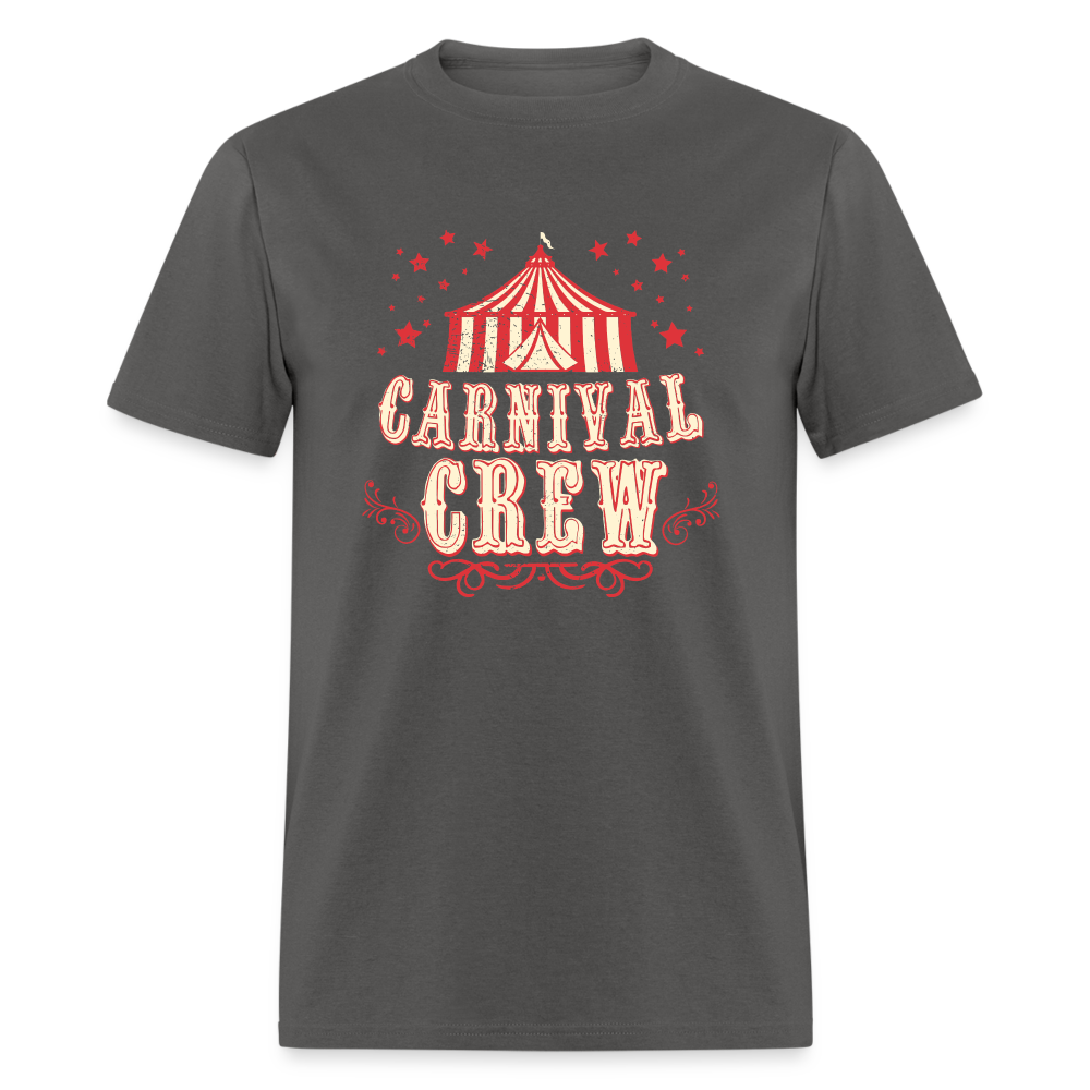 Carnival Crew Circus Tent  Classic T-Shirt - charcoal