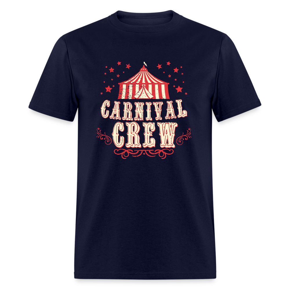 Carnival Crew Circus Tent  Classic T-Shirt - navy