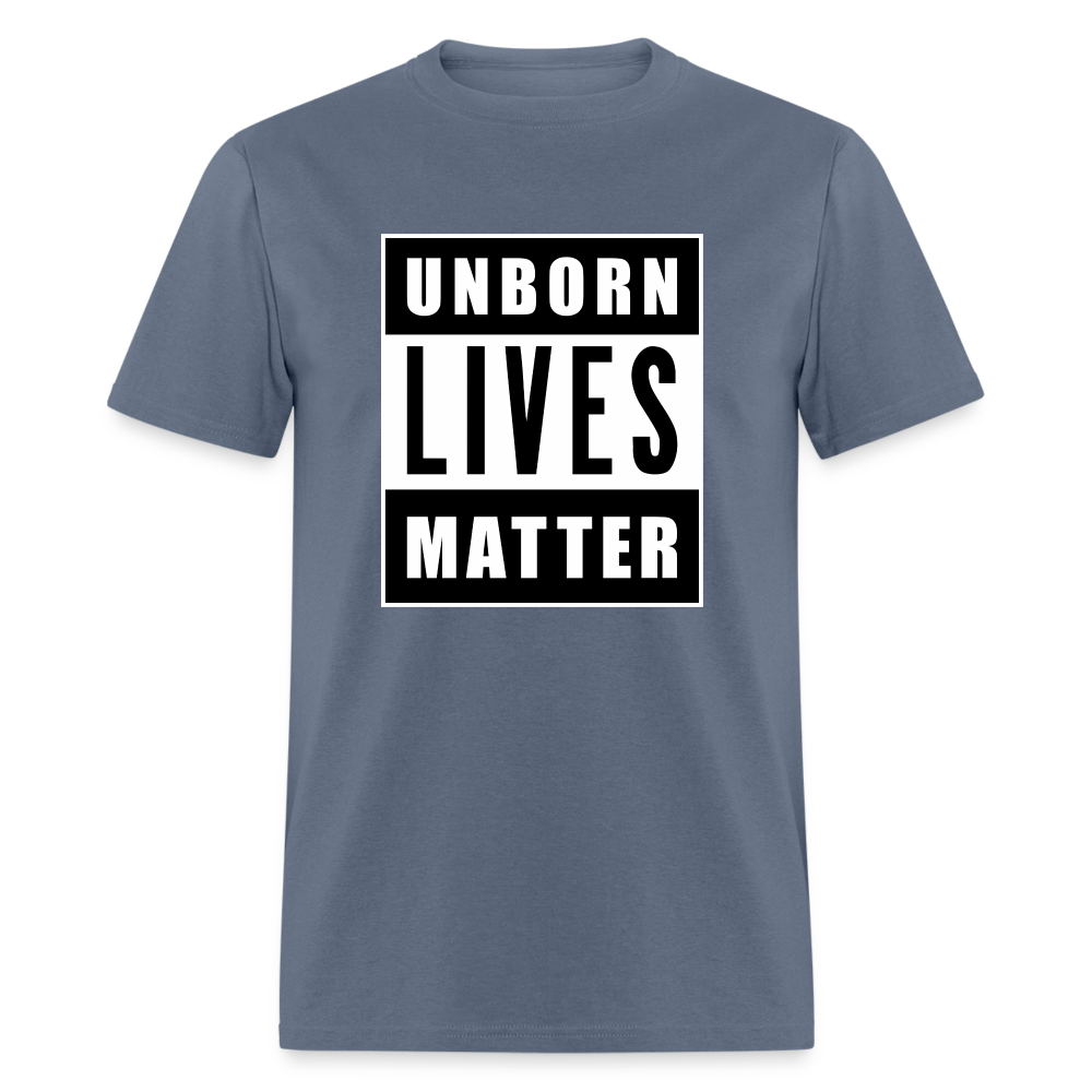 Unborn Lives Matter Classic T-Shirt - denim