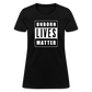 Unborn Lives Matter Women's T-Shirt - black