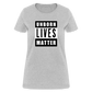 Unborn Lives Matter Women's T-Shirt - heather gray