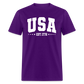 Retro USA Est 1776  Classic T-Shirt - purple