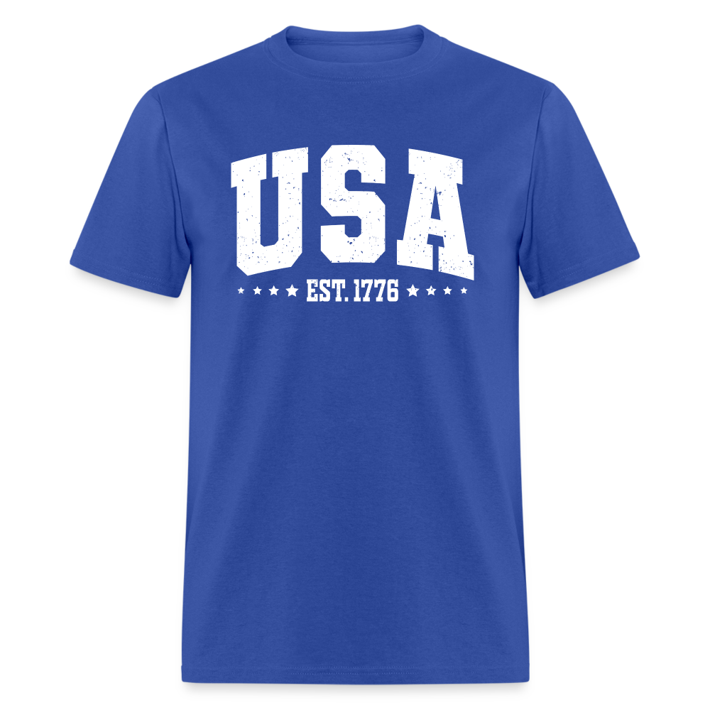 Retro USA Est 1776  Classic T-Shirt - royal blue