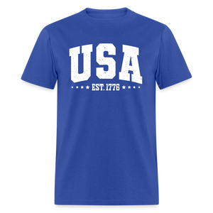 Retro USA Est 1776  Classic T-Shirt - royal blue