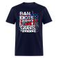 Ban idiots not Guns Classic T-Shirt - navy