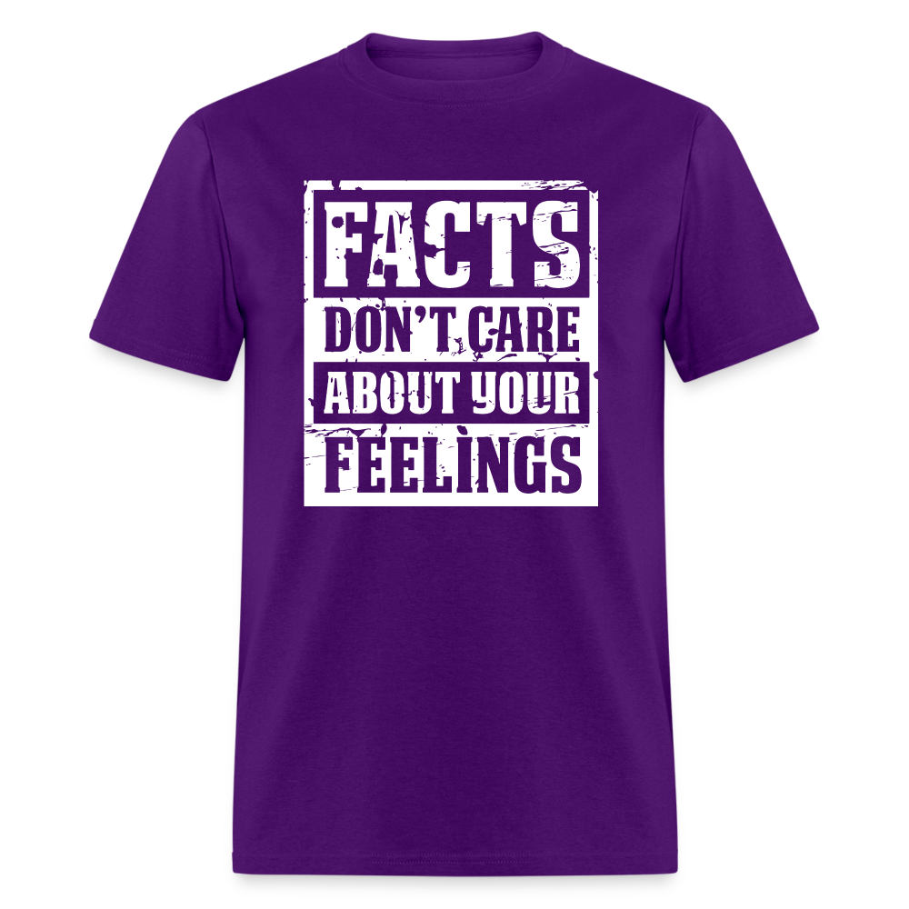 Facts Don't Care About Your Feelings Classic T-Shirt - purple