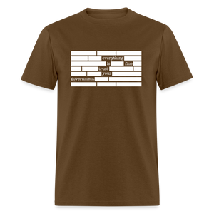 Everything is fine. Trust your government Classic T-Shirt - brown