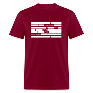 Everything is fine. Trust your government Classic T-Shirt - burgundy