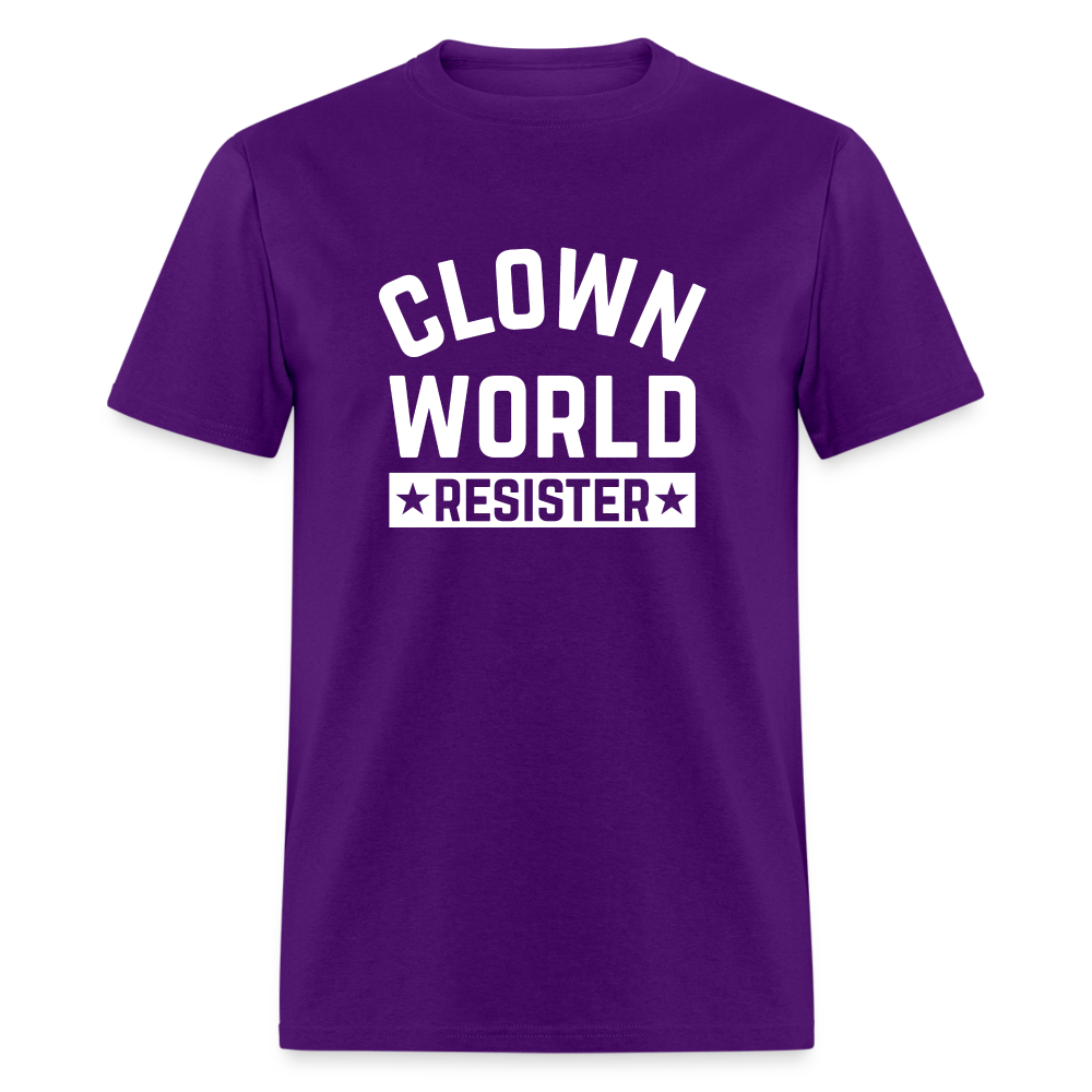 Clown World Resister Men's Classic T-Shirt - purple