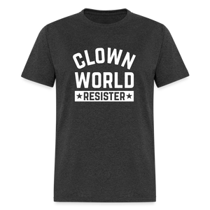 Clown World Resister Men's Classic T-Shirt - heather black