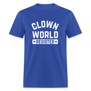 Clown World Resister Men's Classic T-Shirt - royal blue