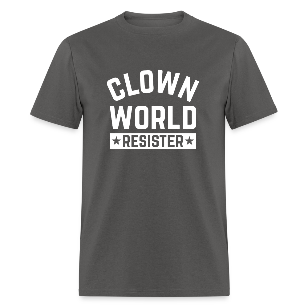 Clown World Resister Men's Classic T-Shirt - charcoal