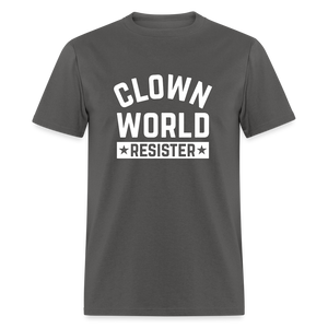 Clown World Resister Men's Classic T-Shirt - charcoal