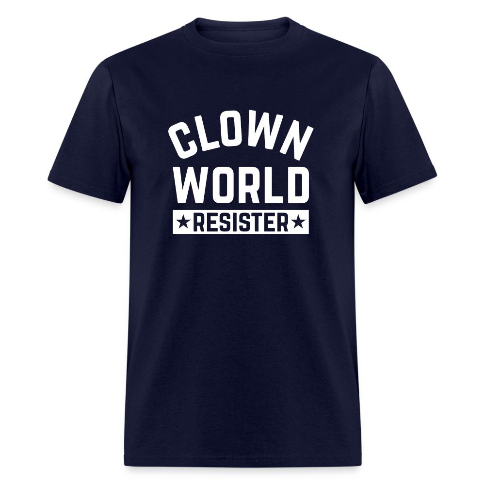 Clown World Resister Men's Classic T-Shirt - navy