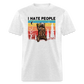 I Hate People - Grizzly Bear Funny Camping Classic T-Shirt - light heather gray