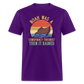 Noah Was a Conspiracy Theorist Then it Rained Funny Classic T-Shirt - purple