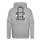 Trigger Advisory Warning Men’s Premium Hoodie - heather grey