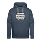 Trigger Advisory Warning Men’s Premium Hoodie - heather denim