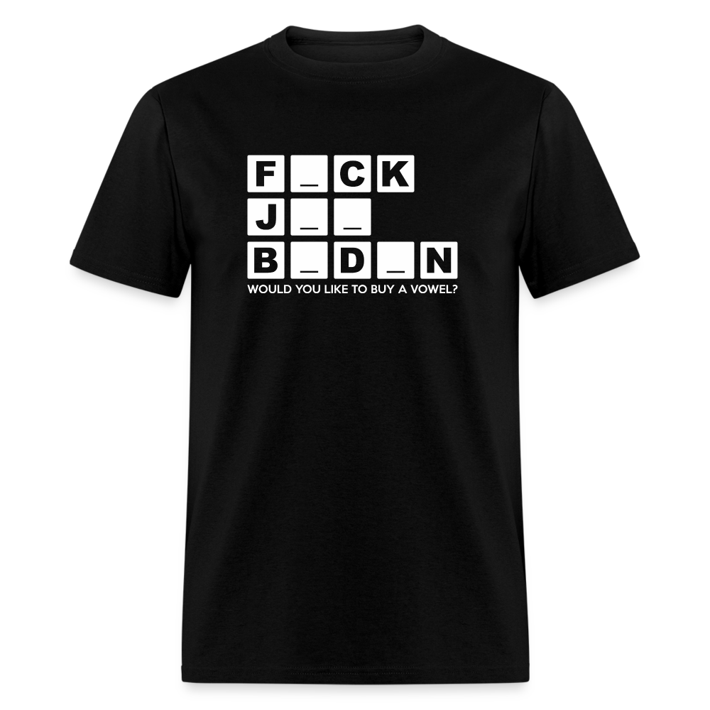 FJB Would You Like To Buy A Vowel Funny Classic T-Shirt - black