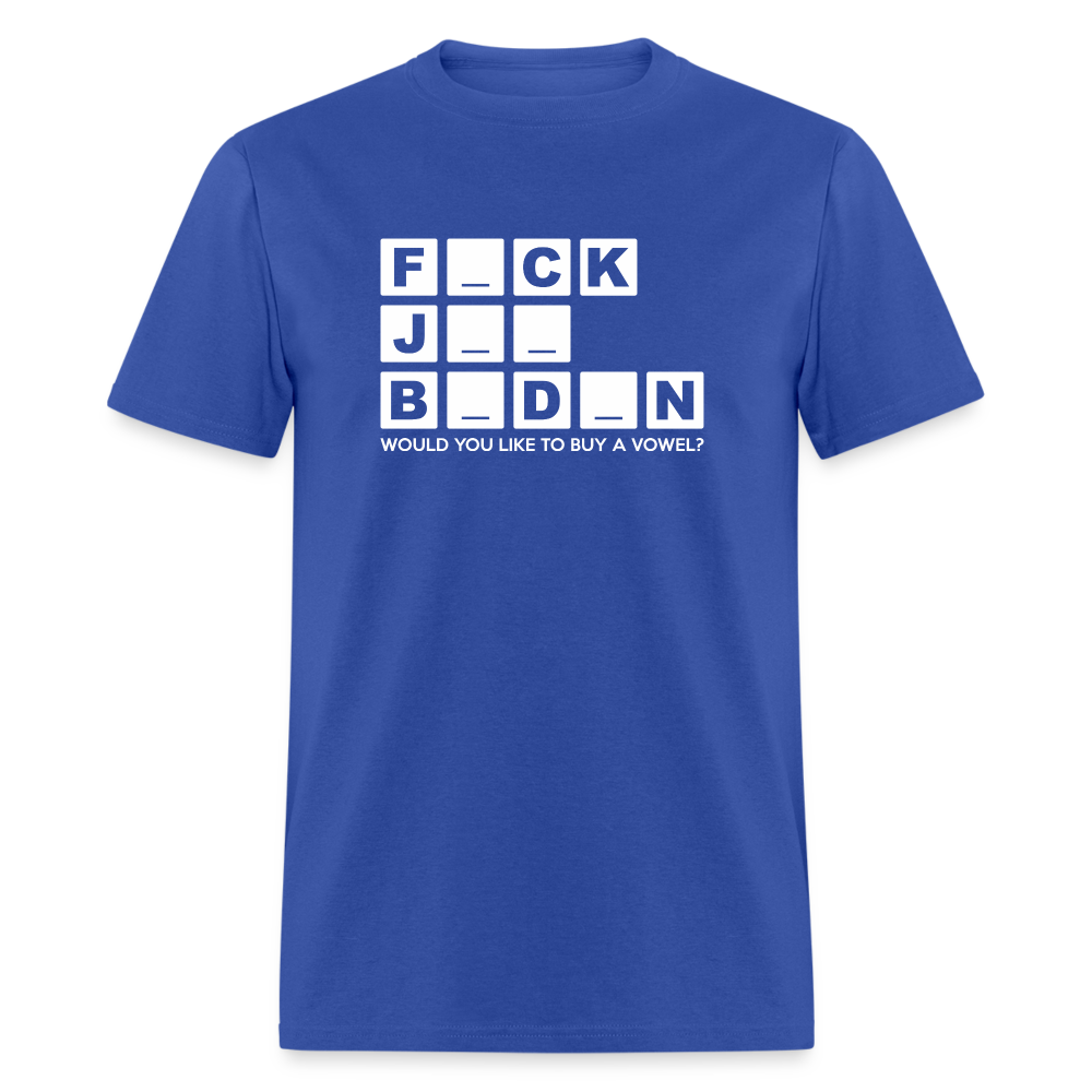 FJB Would You Like To Buy A Vowel Funny Classic T-Shirt - royal blue