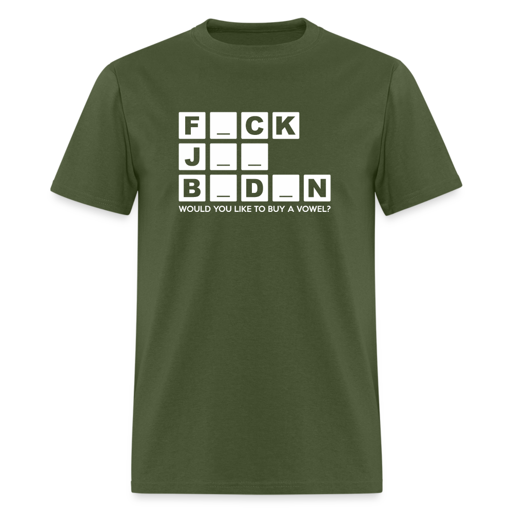 FJB Would You Like To Buy A Vowel Funny Classic T-Shirt - military green