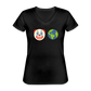 Clown World Women's V-Neck T-Shirt - black