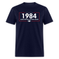 Make Orwell Fiction Again 1984 Classic T-Shirt - navy