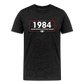 Make Orwell Fiction Again 1984 Men's Premium T-Shirt - charcoal grey