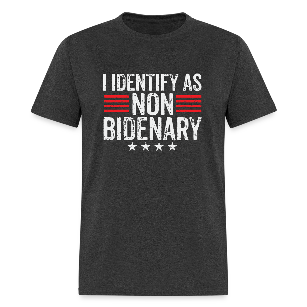 I Identify as Non-Bidenary Classic T-Shirt - heather black