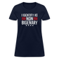 I Identify as Non-Bidenary Women's T-Shirt - navy