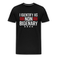 I Identify as Non-Bidenary Men's Premium T-Shirt - black