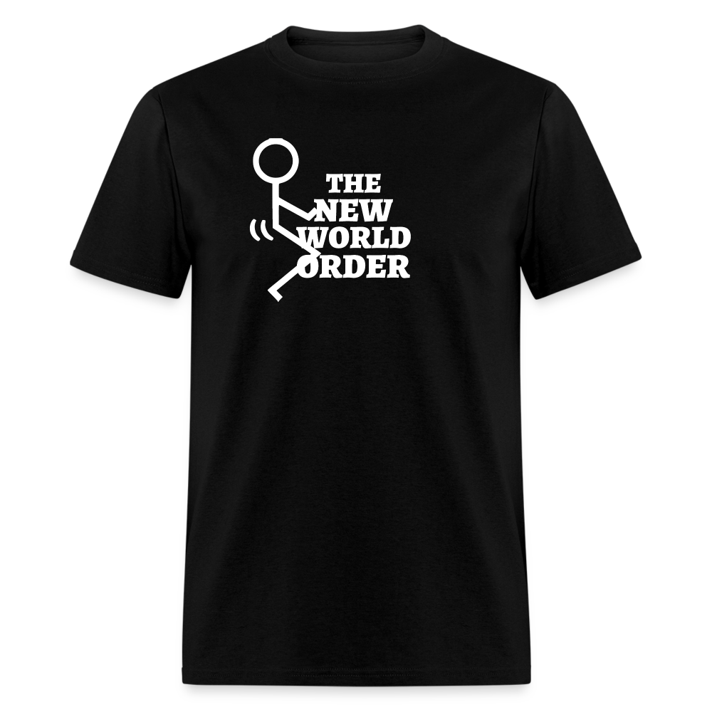 F**k The New World Order Classic T-Shirt - black