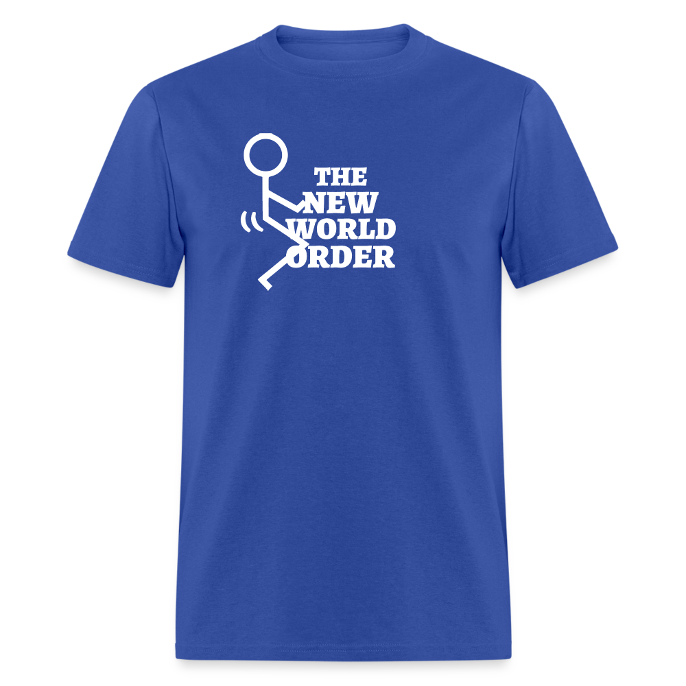 F**k The New World Order Classic T-Shirt - royal blue