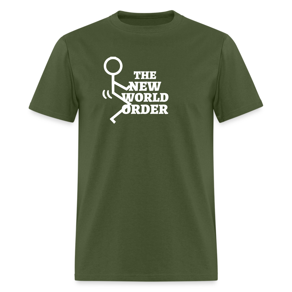 F**k The New World Order Classic T-Shirt - military green