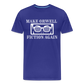 Make Orwell Fiction Again Men's Premium T-Shirt - royal blue