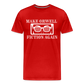 Make Orwell Fiction Again Men's Premium T-Shirt - red