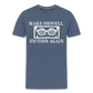 Make Orwell Fiction Again Men's Premium T-Shirt - heather blue