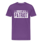 I Identify As A Patriot Men's Premium T-Shirt - purple