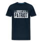 I Identify As A Patriot Men's Premium T-Shirt - deep navy