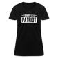 I Identify As A Patriot Women's T-Shirt - black