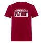 I Identify As A Patriot Classic T-Shirt - dark red