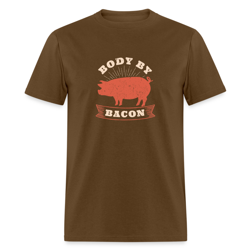 Body by Bacon Classic T-Shirt - brown