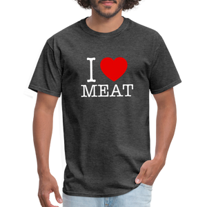 I Love Meat - Carnivore Classic T-Shirt - heather black