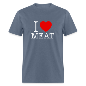 I Love Meat - Carnivore Classic T-Shirt - denim