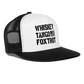 Whiskey - Tango - Foxtrot Trucker Hat - white/black