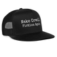 Make Orwell Fiction Again Trucker Hat - black/black